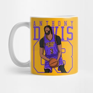 Anthony Davis Comic Style Mug